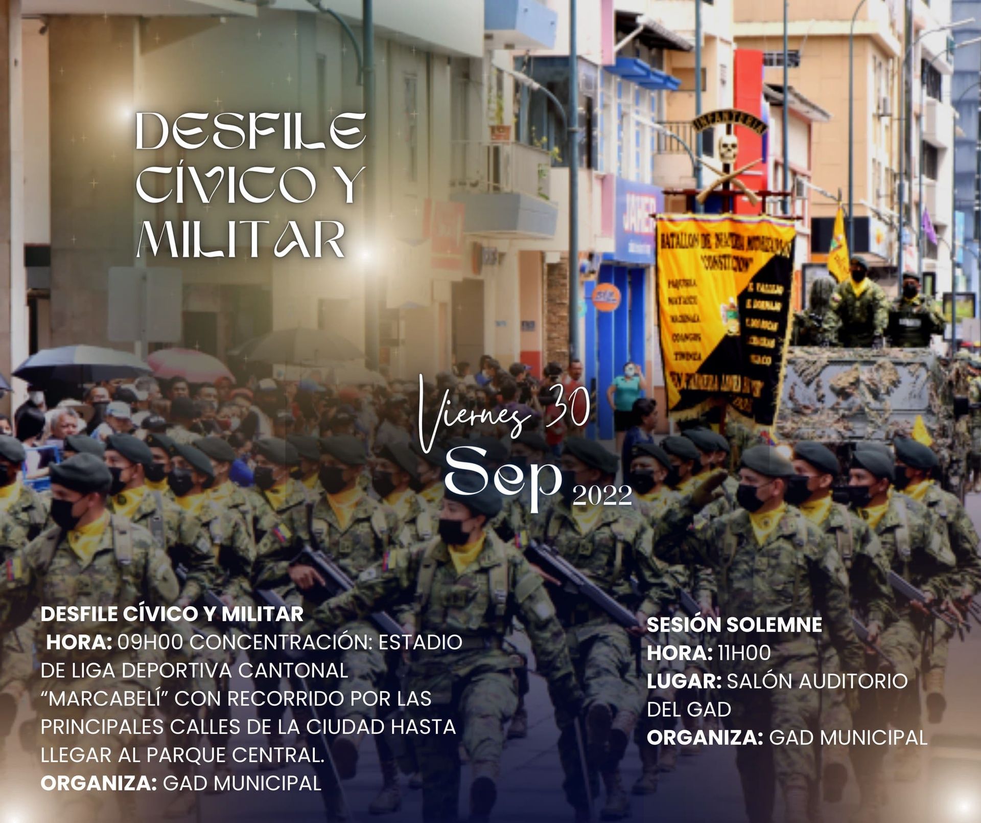 Desfile cívico y militar